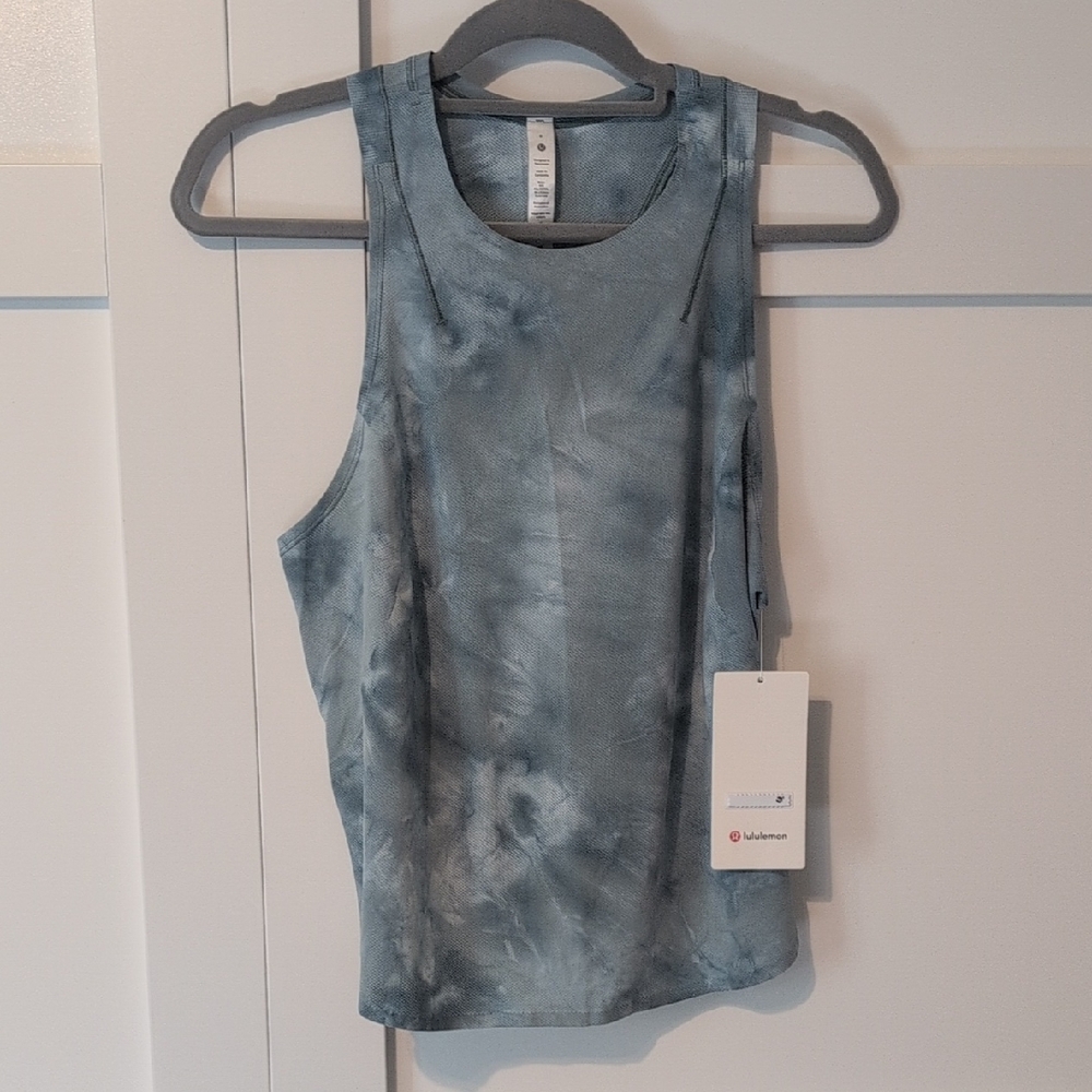 Lululemon Lightweight Run Kit Tank Top, Cloudy Blue